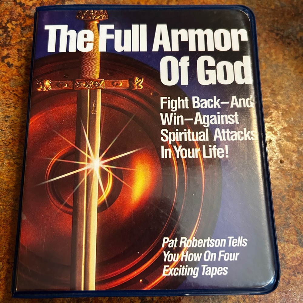 "The Full Armor Of God" a set of four audio tapes featuring Pat Robertson